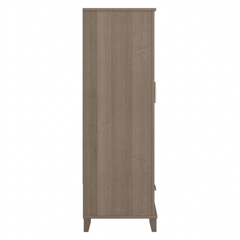 Hoher Flurschrank mit Türen und Schublade – 81B x 53T x 165H