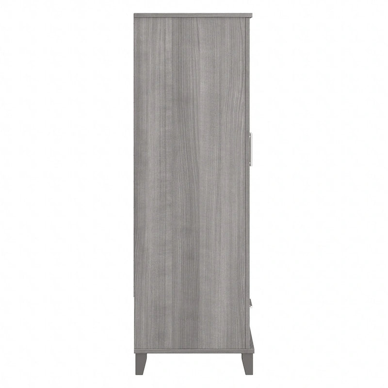 Hoher Flurschrank mit Türen und Schublade – 81B x 53T x 165H