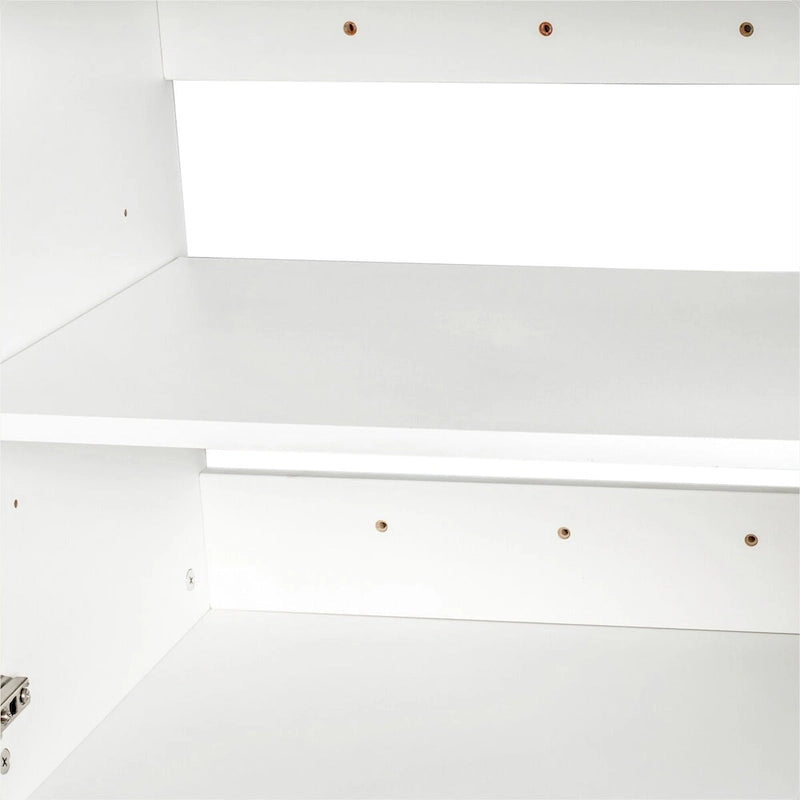 Stapelschrank, Weiß