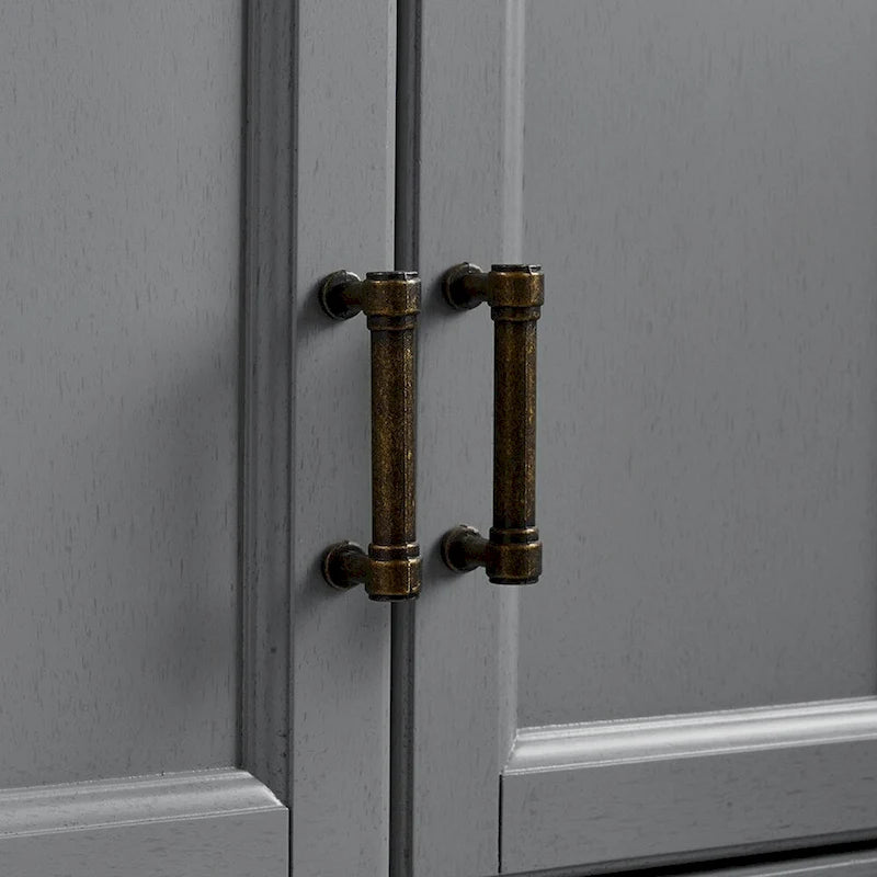 2-teiliges Vorratsschrank-Set mit verstellbaren Einlegeböden – 47,5B x 15T x 67,75H