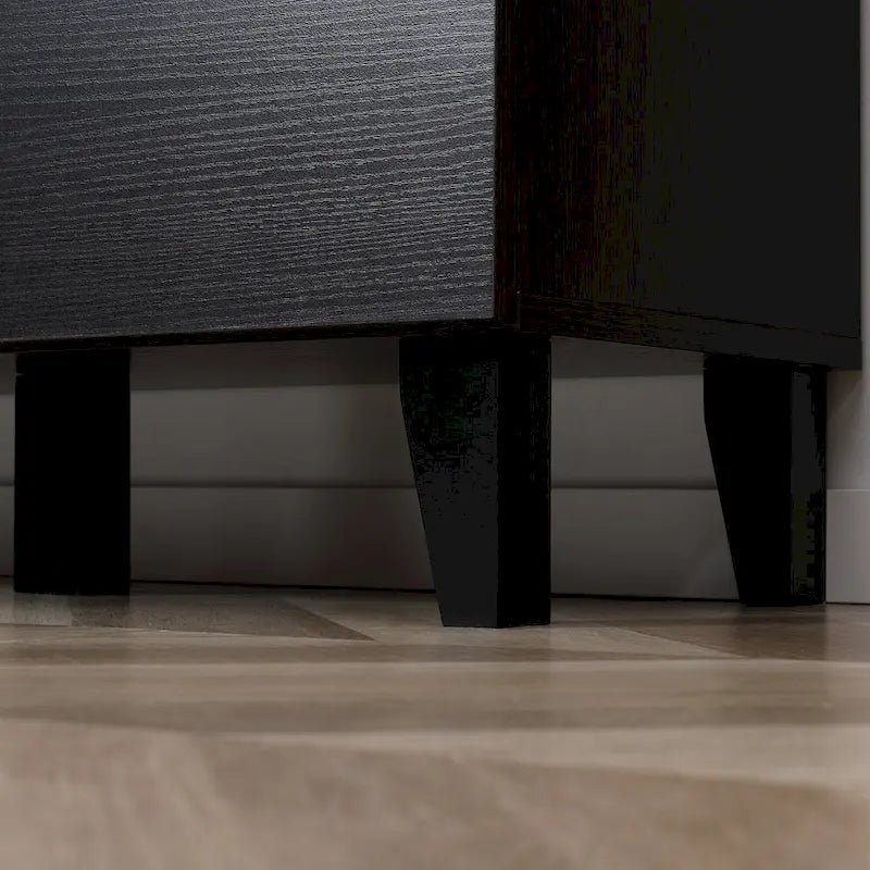 Küchenanrichte Buffetschrank mit verstellbarem Regal – Dunkle Walnuss