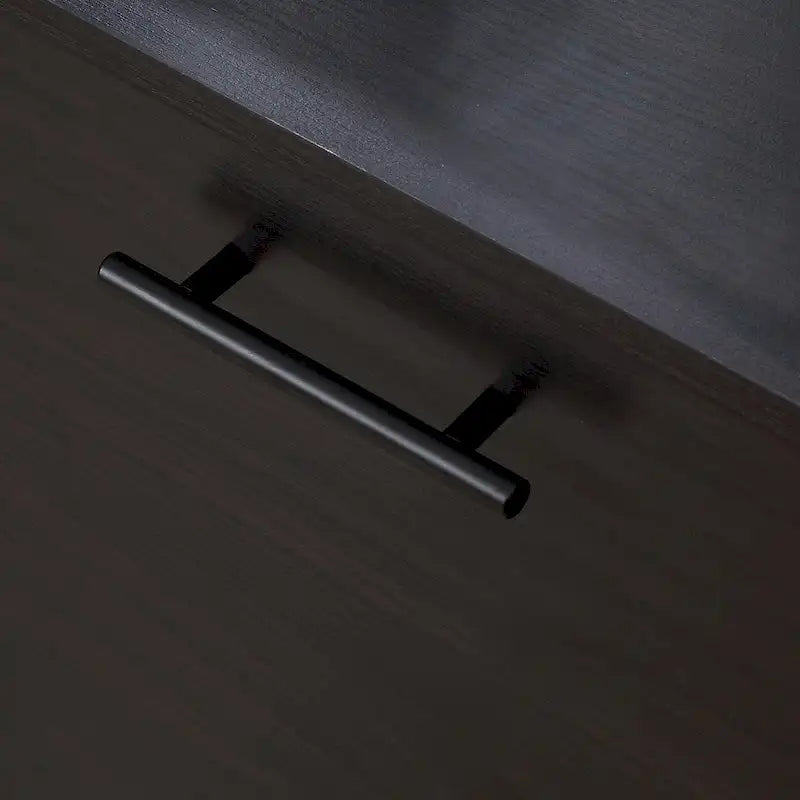 Küchenanrichte Buffetschrank mit verstellbarem Regal – Dunkle Walnuss