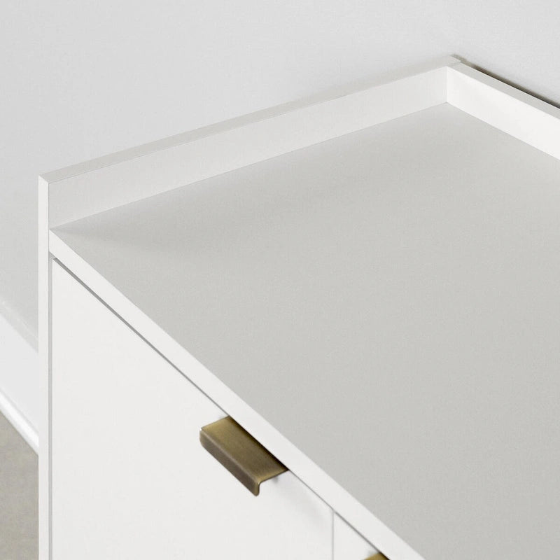 Zweitüriger Aufbewahrungsschrank im Mid-Century-Stil