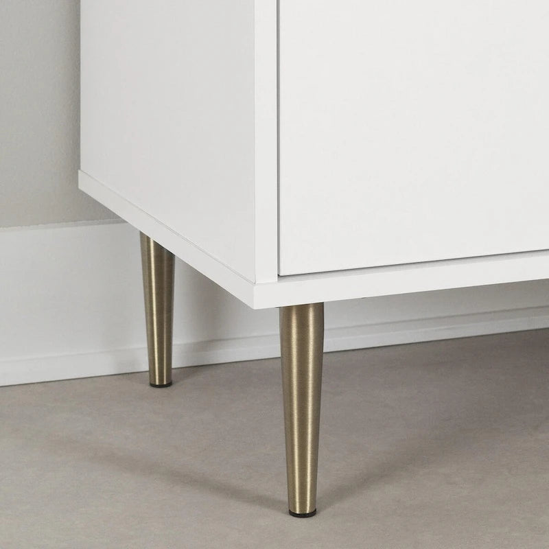 Zweitüriger Aufbewahrungsschrank im Mid-Century-Stil