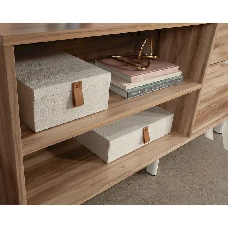 Büro-Aktenschrank mit 2 Schubladen und verstellbarem Einlegeboden – Kiln Acacia