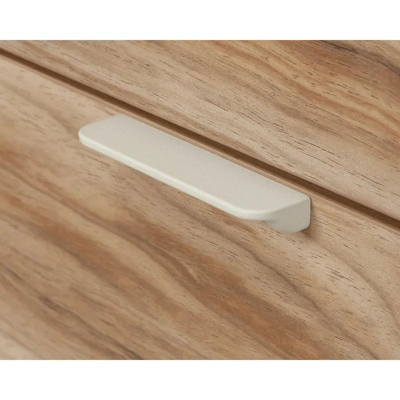 Büro-Aktenschrank mit 2 Schubladen und verstellbarem Einlegeboden – Kiln Acacia
