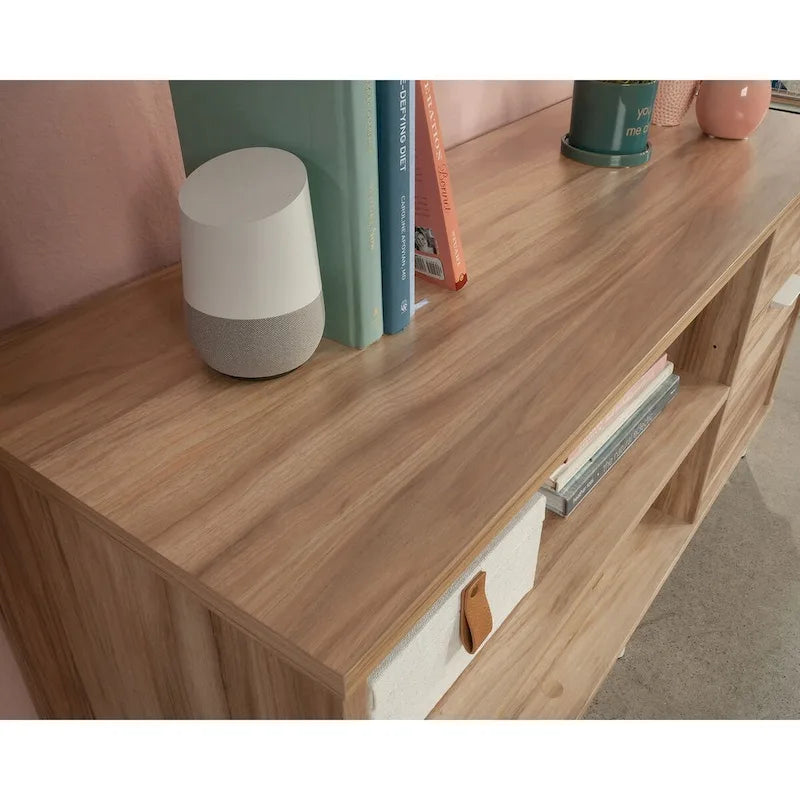 Büro-Aktenschrank mit 2 Schubladen und verstellbarem Einlegeboden – Kiln Acacia