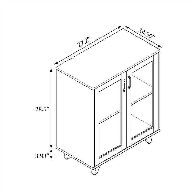 27 Zoll Küchenbuffet - 14.96T x 27.2B x 32.48H