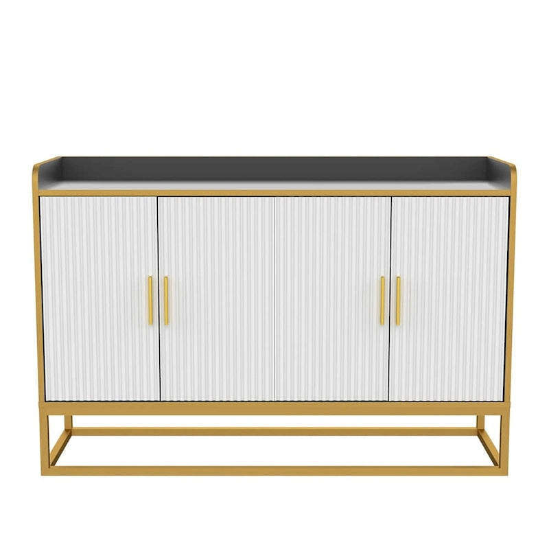 Modernes Küchenbuffet-Sideboard mit Metallbeinen