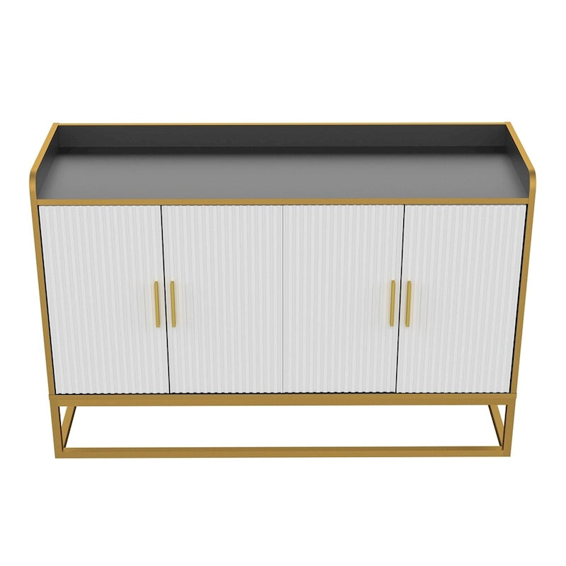 Modernes Küchenbuffet-Sideboard mit Metallbeinen