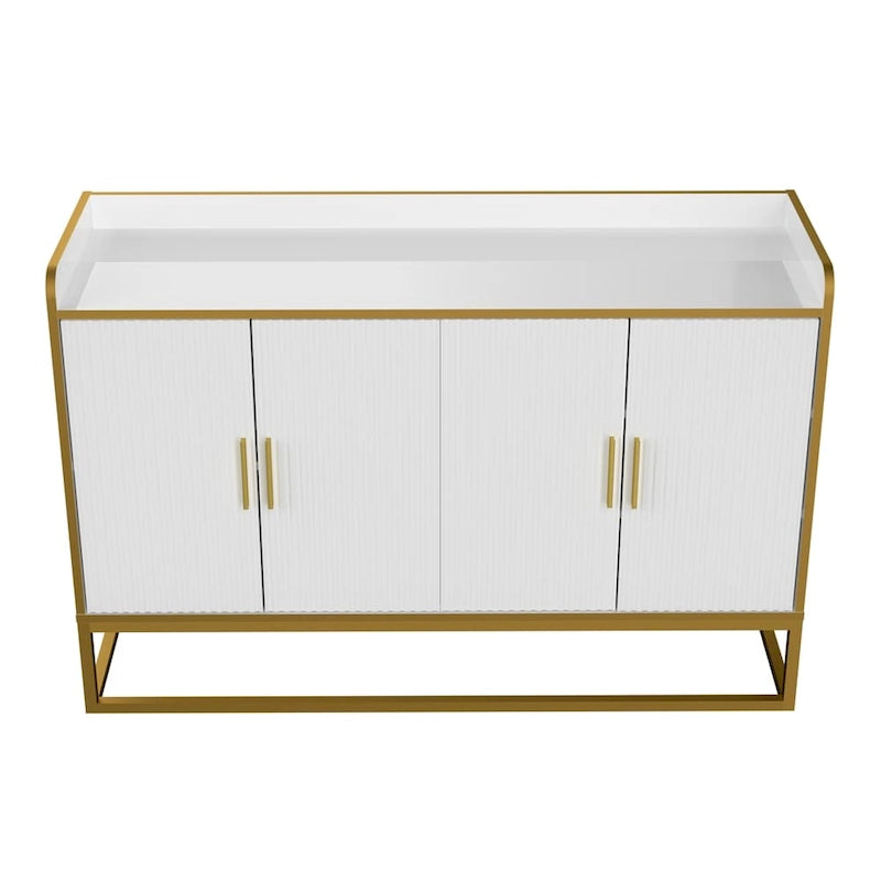 Modernes Küchenbuffet-Sideboard mit Metallbeinen