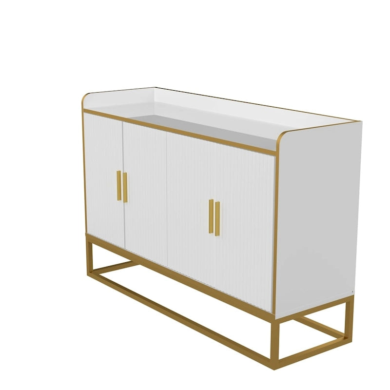 Modernes Küchenbuffet-Sideboard mit Metallbeinen