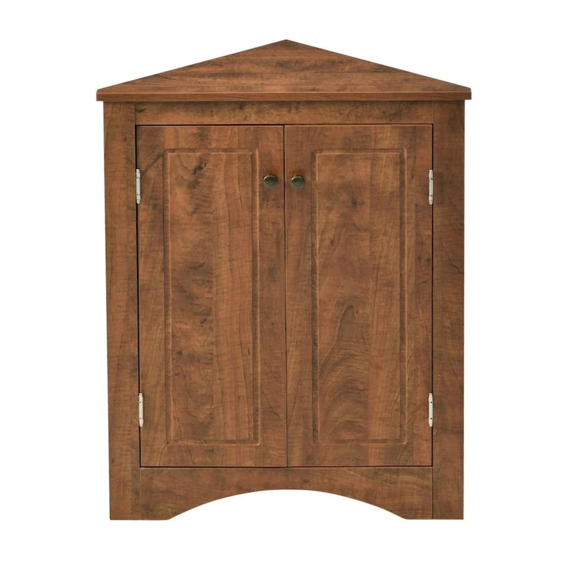Badezimmerschrank mit verstellbaren Einlegeböden, freistehend – 43,7L x 43,7B x 80H cm