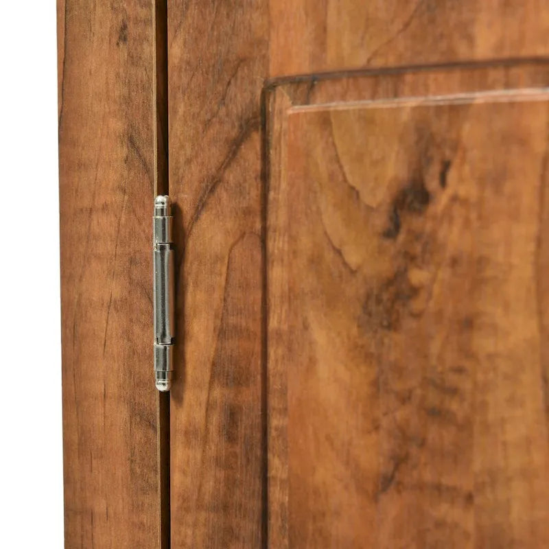 Badezimmerschrank mit verstellbaren Einlegeböden, freistehend – 43,7L x 43,7B x 80H cm