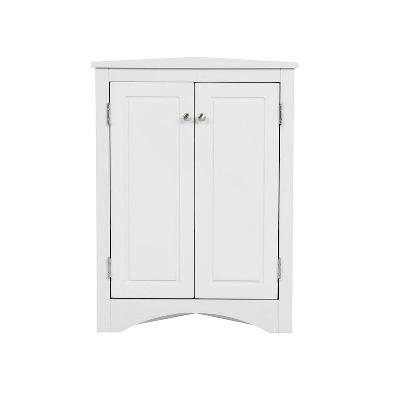 Badezimmerschrank mit verstellbaren Einlegeböden, freistehend – 43,7L x 43,7B x 80H cm