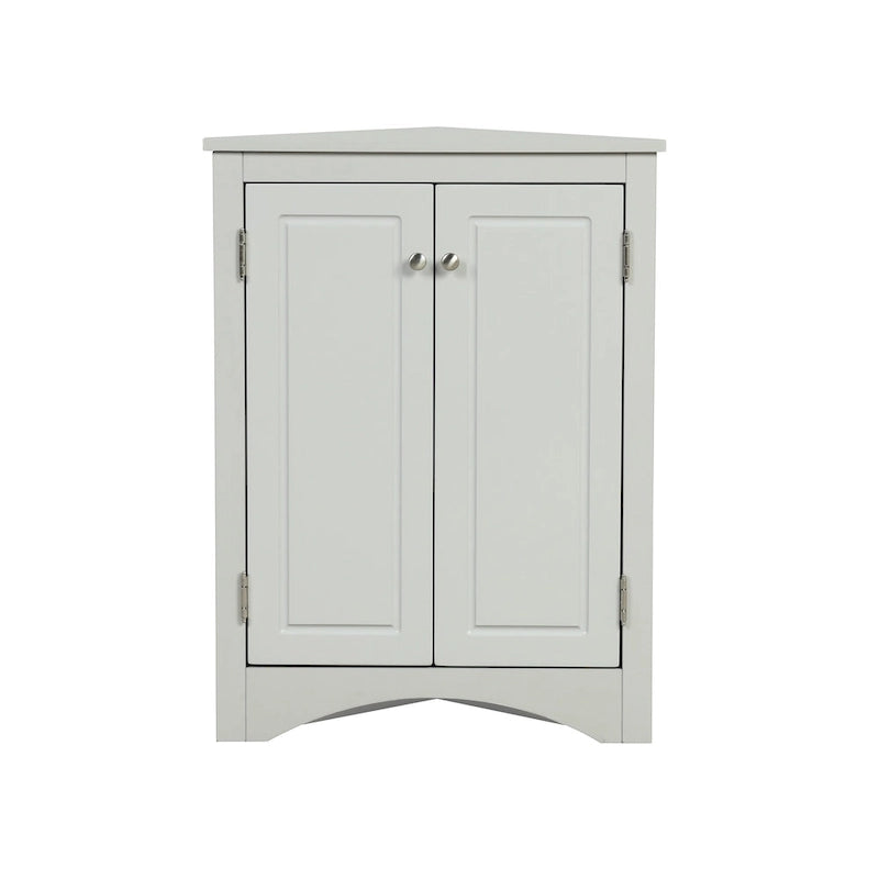 Badezimmerschrank mit verstellbaren Einlegeböden, freistehend – 43,7L x 43,7B x 80H cm