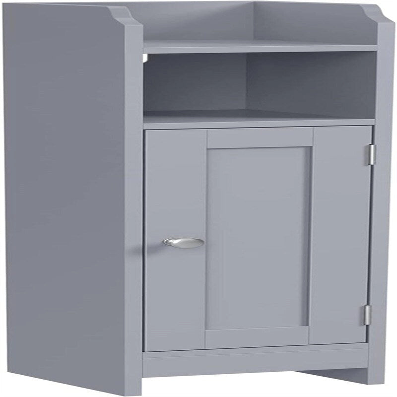 Kleiner Badezimmer-Eckschrank