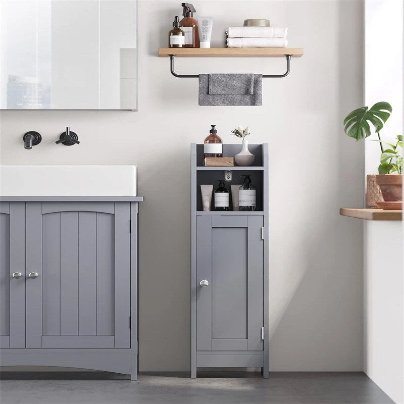 Kleiner Badezimmer-Eckschrank