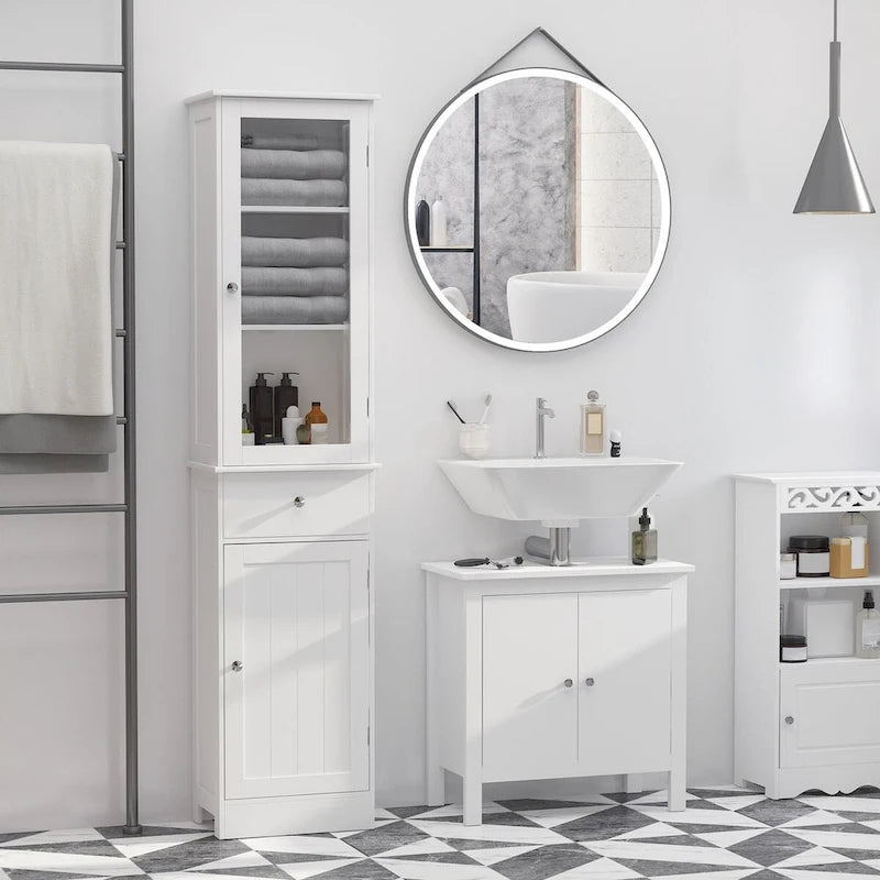 Badezimmerschrank, Hochschrank Badezimmer
