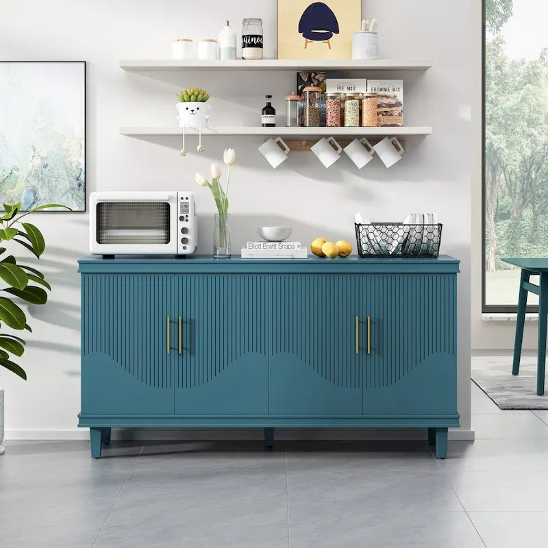 Wohnzimmer-Schrank, groß, 4-türig