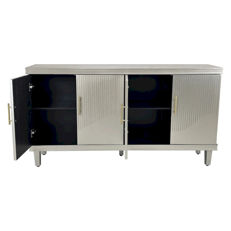 Wohnzimmer-Schrank, groß, 4-türig