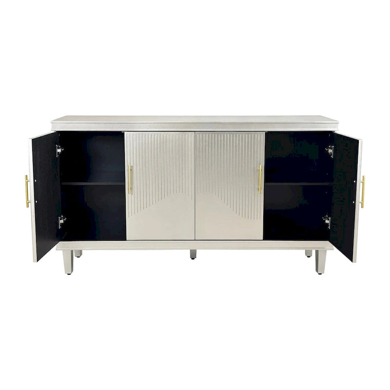 Wohnzimmer-Schrank, groß, 4-türig